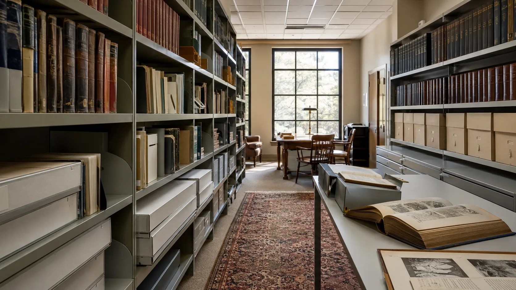 University archive storage solutions with campus records academic archives and special collections